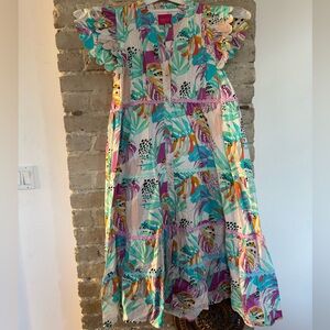 Marie Multicolor Tiered dress